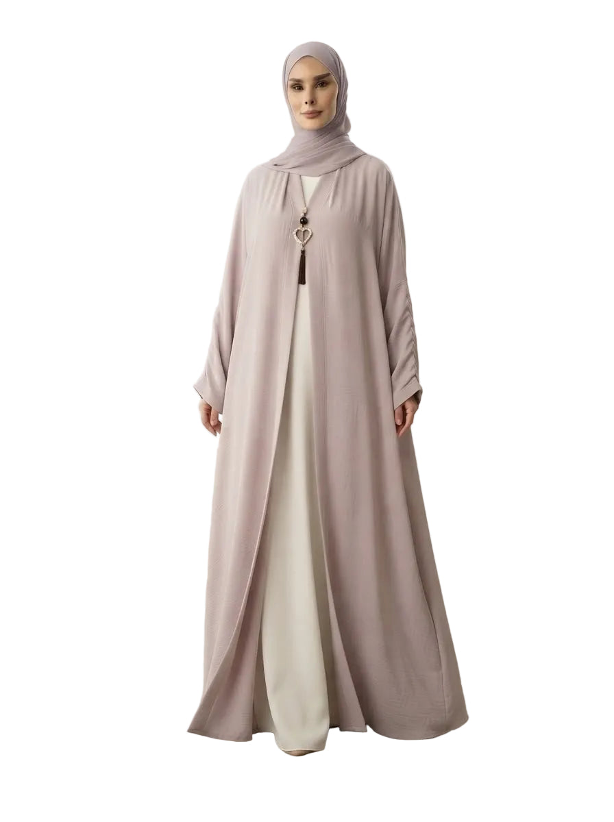 Tassel Front Open Abaya