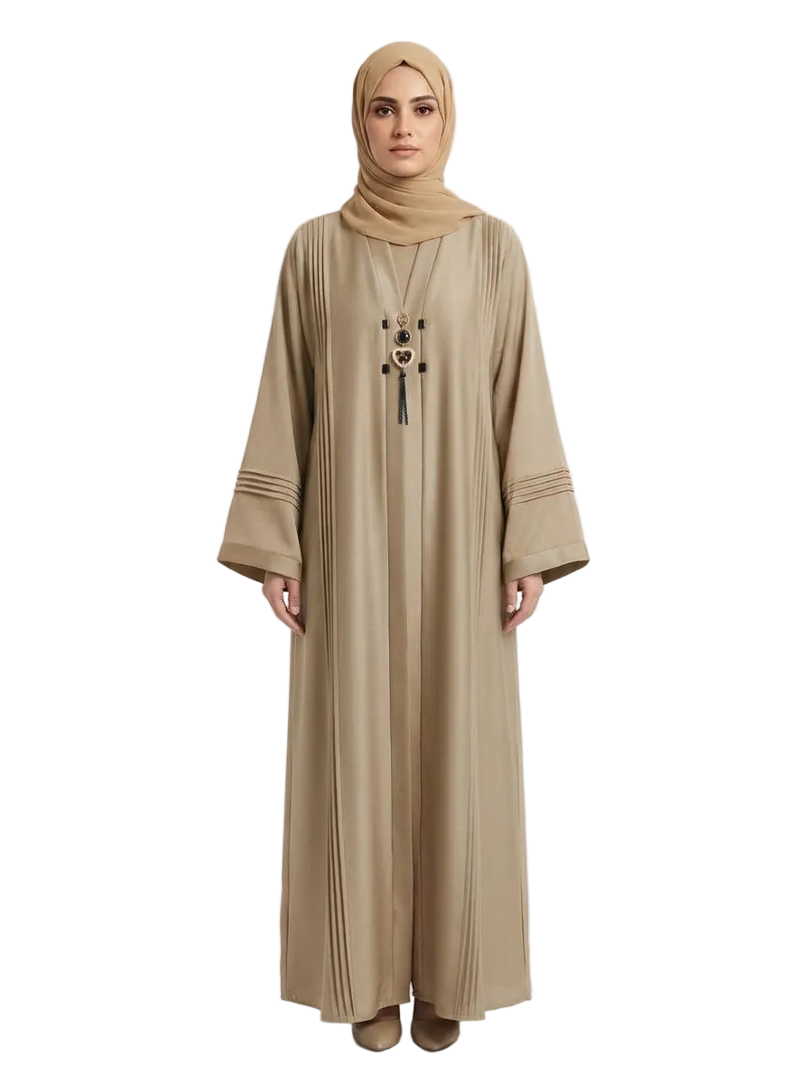 Dubai Buckle Abaya