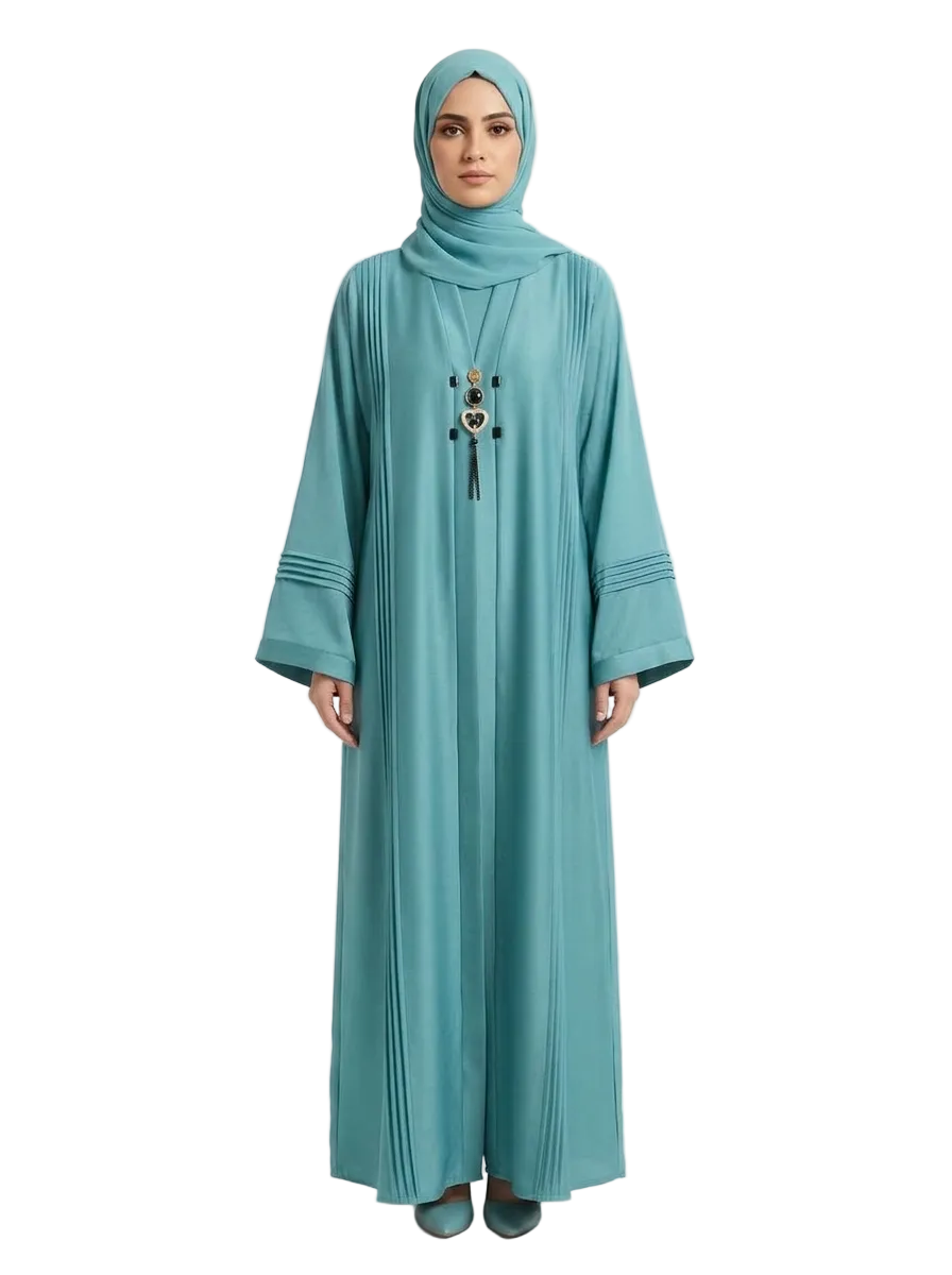 Dubai Buckle Abaya