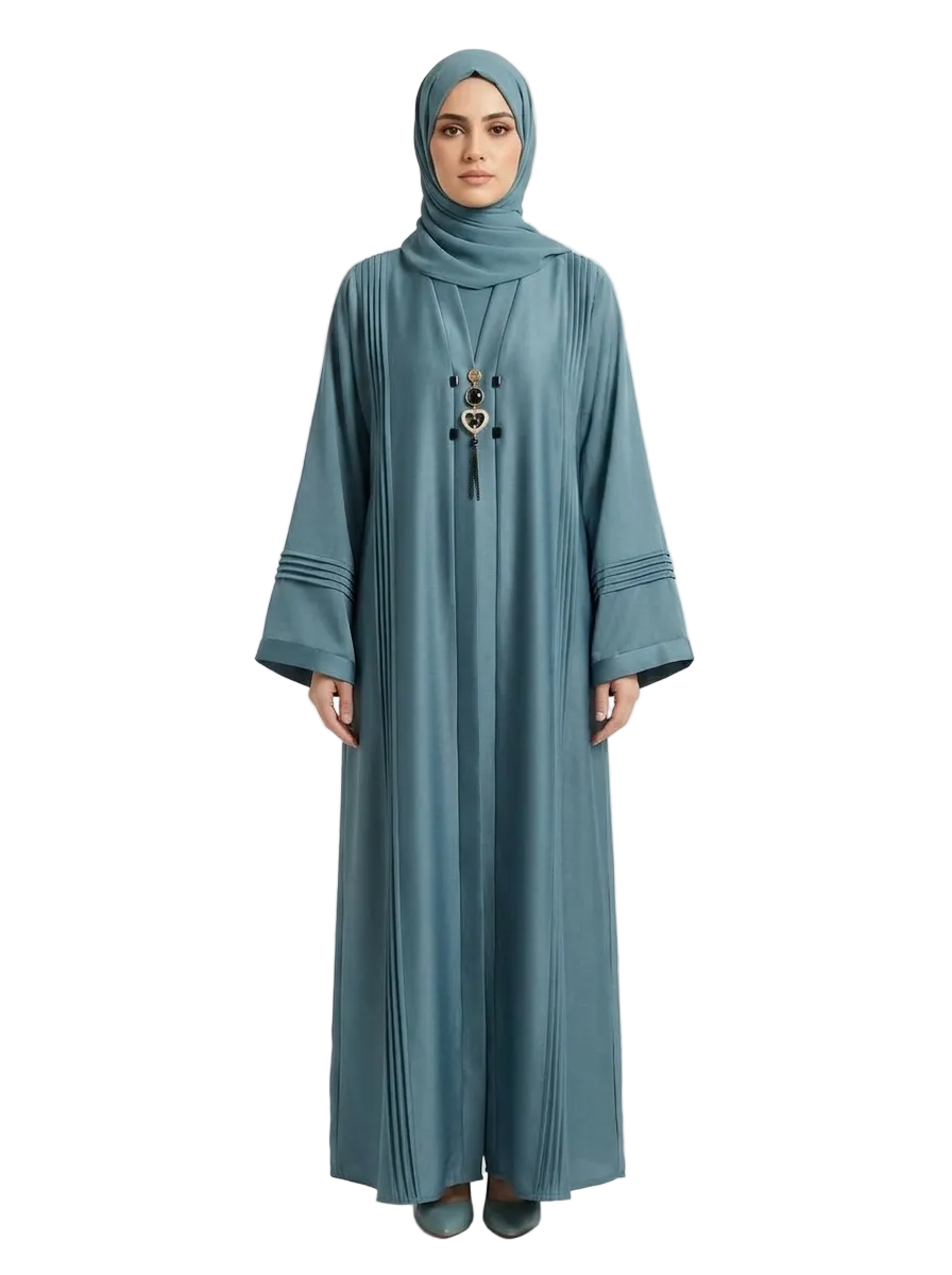Dubai Buckle Abaya
