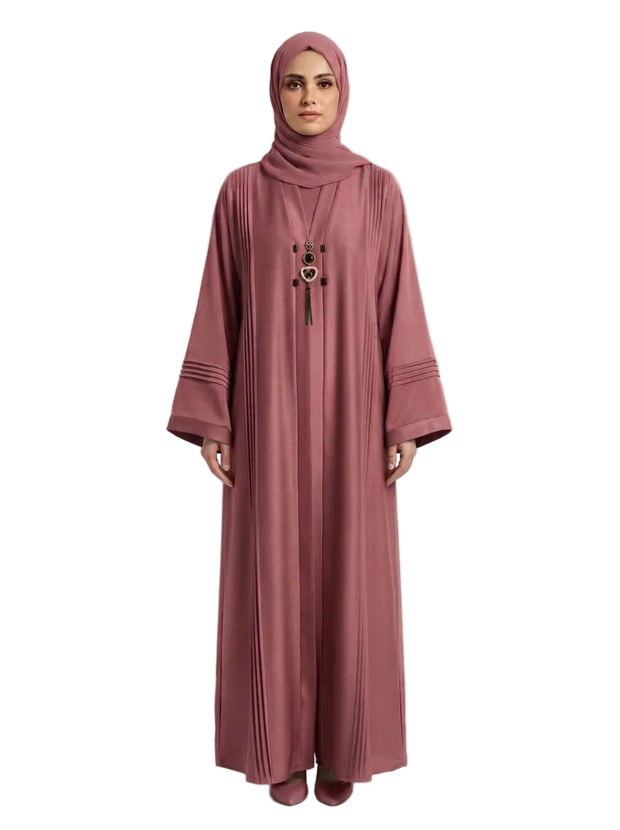 Dubai Buckle Abaya