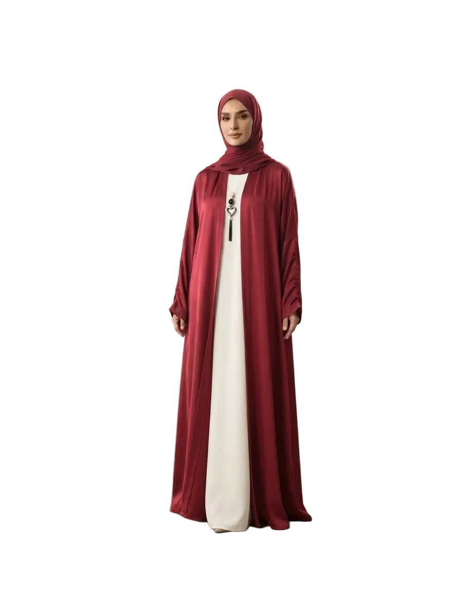 Tassel Front Open Abaya
