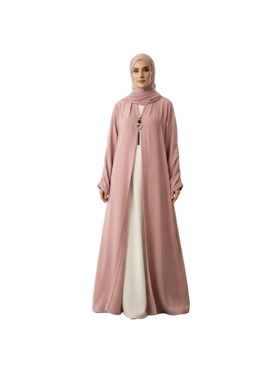 Tassel Front Open Abaya
