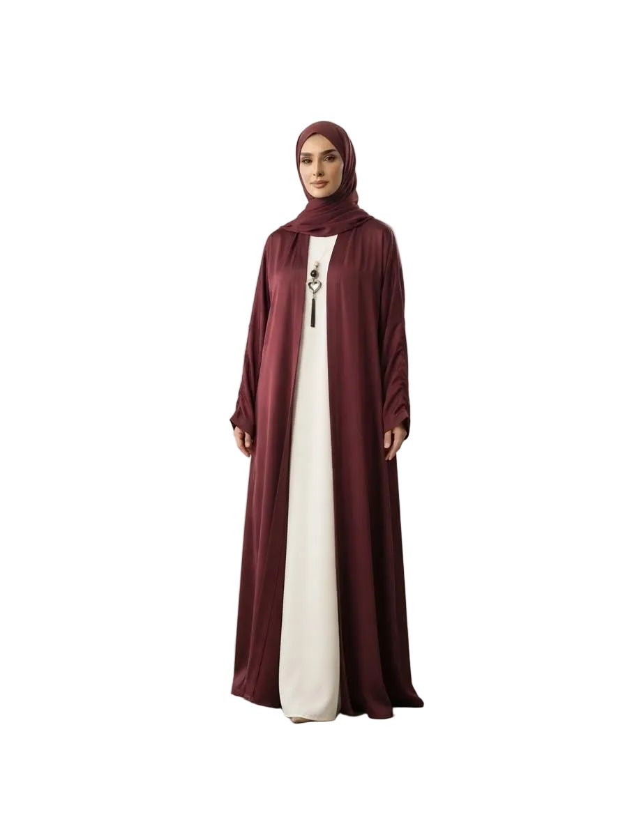 Tassel Front Open Abaya